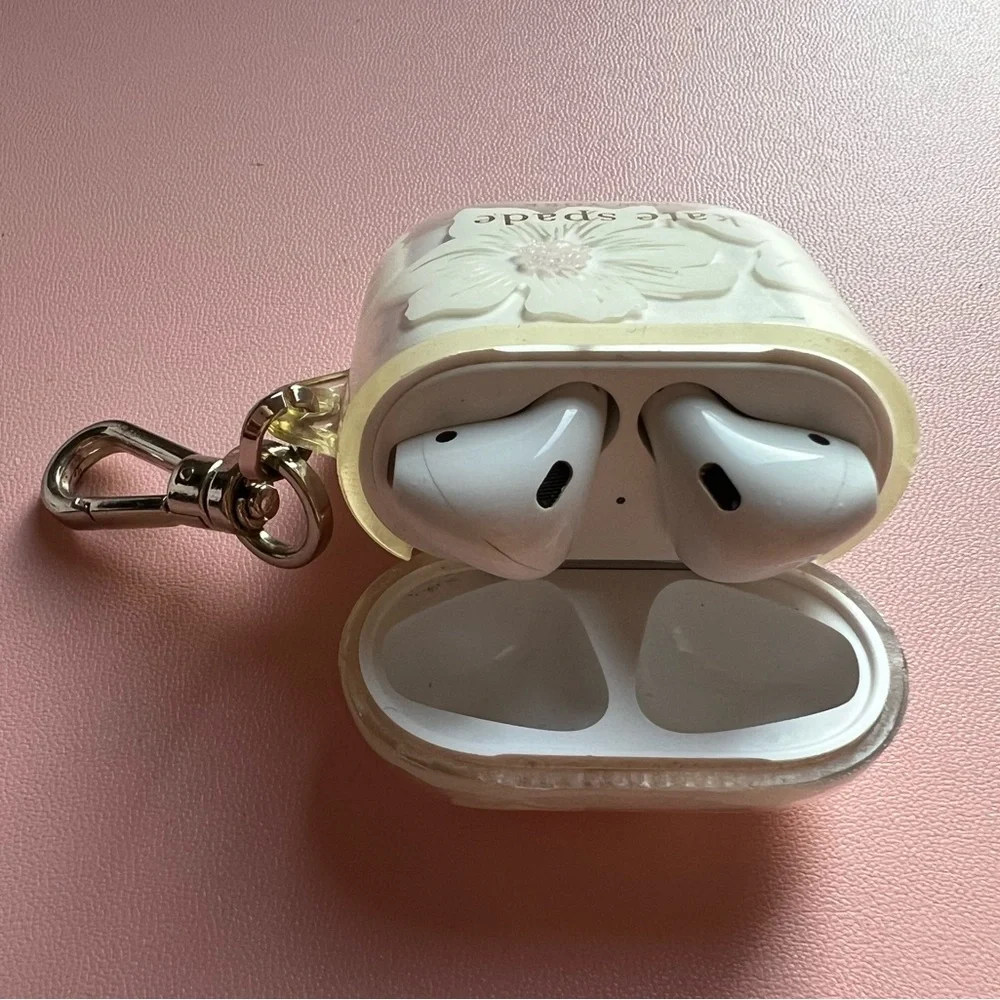 Apple AirPods with Kate Spade case - Picture 3 of 4
